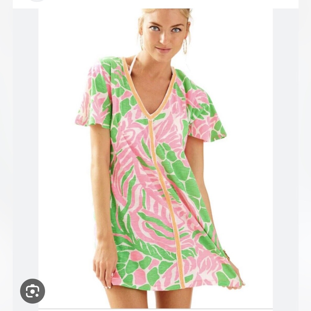 Lilly Pulitzer Bonita Cover Up in Sneaky Tiki